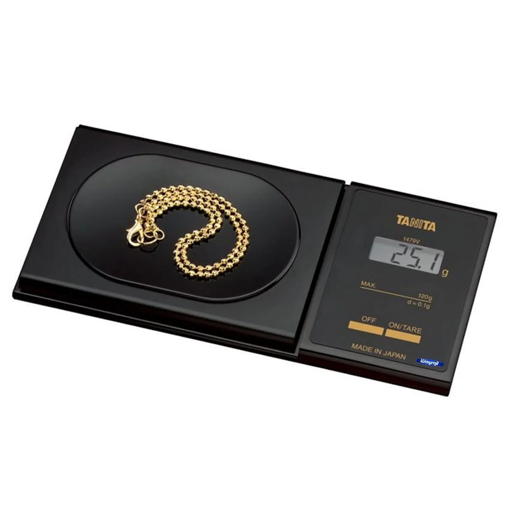 Tanita Gram Sizecale 1479V 120g x 0.1g High Precision Jewelry Weight Wa 202-003