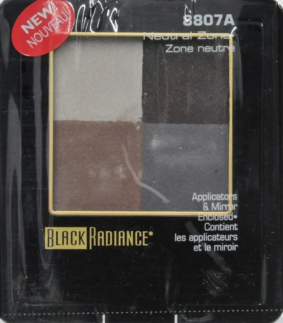 Black Radiance Eye Sizehadow Quartet, Neutral Zone, .22