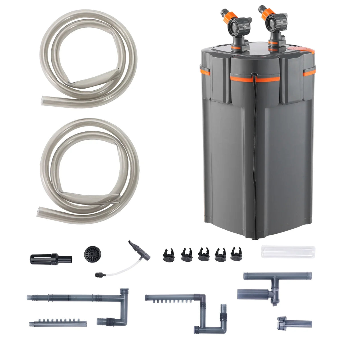 SizeKYSizeHALO 12w UV Aquarium Canister Filter 100 Gallon Lamp Fish Tank Quiet