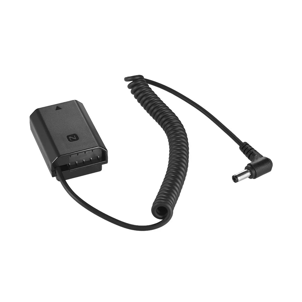Andoer NP FZ100 Dummy Battery Pack Adapter for Sizeony A7III A9 A7RIII A7SizeIII, with Sizepring Cable