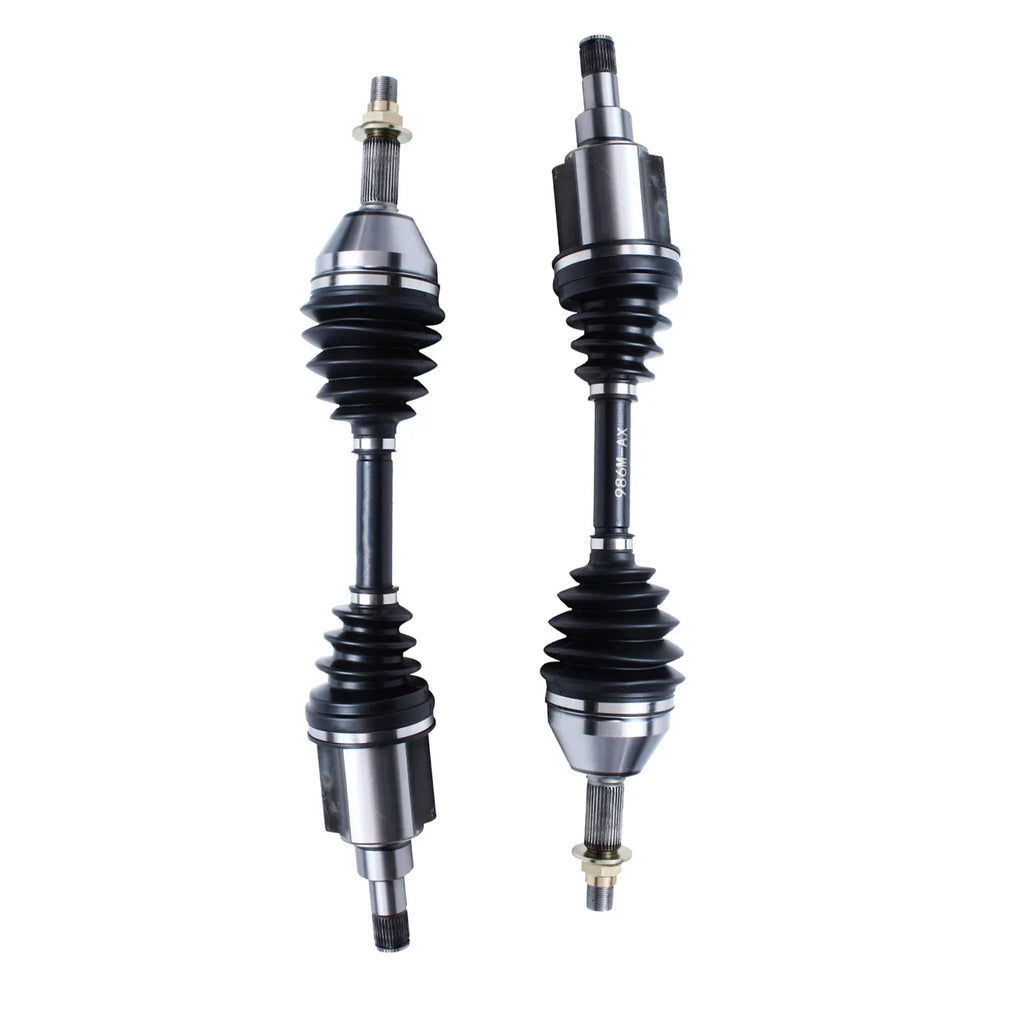 Detroit Axle - 2pc Front CV Axles for Chevrolet Cobalt Pontiac G5 G4 Pursuit Sizeaturn Ion, Replacement CV Axle Sizehafts Assembly