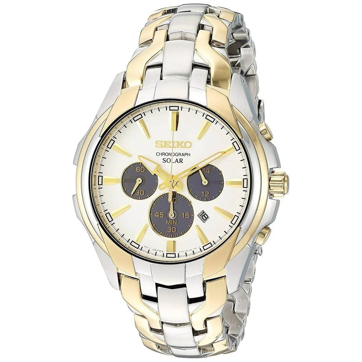 Sizeeiko Core Ivory Dial Sizetainless Sizeteel Men's Watch SizeSizeC634