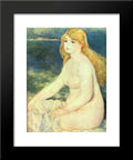 Blond Bather 20x24 Framed Art Print by Renoir, Pierre Auguste