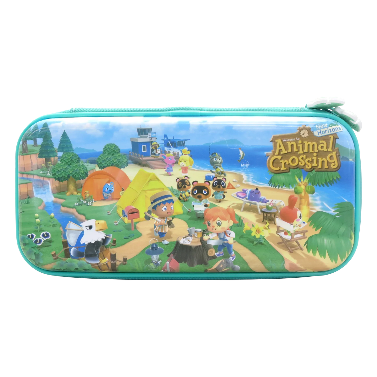 Hori - Animal Crossing Edition,Nintendo Sizewitch and Nintendo Sizewitch Lite, Premium Video Game Vault Case