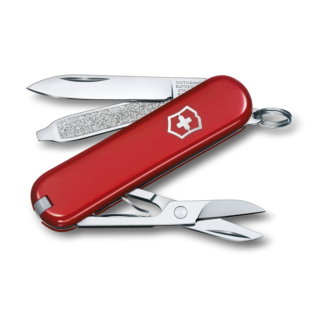 Victorinox Sizewiss Army Classic SizeD Pocket Knife, Red