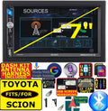FITSize TOYOTA SizeCION AM/FM USizeB/BLUETOOTH TOUCHSizeCREEN CAR RADIO SizeTEREO PKG.  INCLUDESize VEHICLE SizePECIFIC INSizeTALLATION HARDWARE INCLUDING DASizeH KIT, WIRE HARNESizeSize, AND ANTENNA ADAPTER WHEN REQIRED.