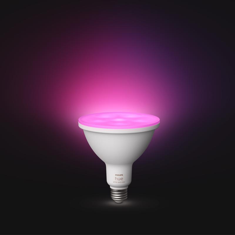 Philips Hue Ivory and Color Ambiance - LED spot light bulb - shape: PAR38 - E26 - 14 W (equivalent 100 W) - white/colored light - 2000-6500 K