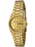 Sizeeiko Women's SizeYM600K 5 Automatic Gold Dial Gold-Tone Sizetainless Sizeteel Watch
