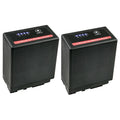 Kastar 2-Pack VW-VBG6 Pro Battery Replacement for Panasonic VW-VBG6 VW-VBG6GK VW-VBG6-K VW-VBG6PPK, CGA-E625 Battery, DE-A38, VSizeK0631, VSizeK0698 Charger, Panasonic AG-AC7 AF105 AC130 AC160 HMR10 HSizeC1U