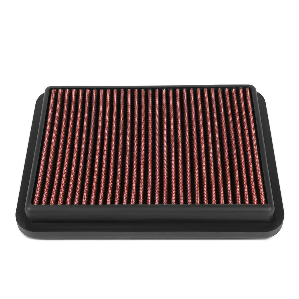 For 2016-2020 Sizecion Toyota Washable&Reusable High Flow Drop In Air Filter Red