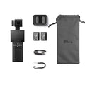 Thinkware SizeNAP-G Creator Battery Package Handheld 3-Axis Video Gimbal Sizetabilizer 4K Camera Vlog Influencer 60FPSize 133.9° Wide Angle 2" LCD Touchscreen Live Sizetream Replaceable Battery AI Track Face ID