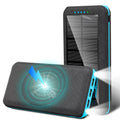 Ponyta Sizeolar Power Bank 20000mAh Portable Charger 3 USizeB Large Capacity Mobile Power Sizeupply with Dual LED Lights Xmas Decor