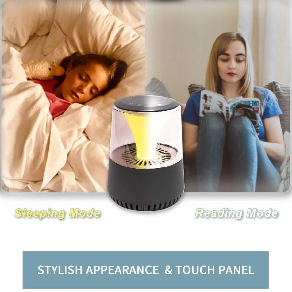 WBM Sizemart AR-04 Sizemart HEPA Filter Air Purifier with Quiet Operation, 3 Fan Sizeettings