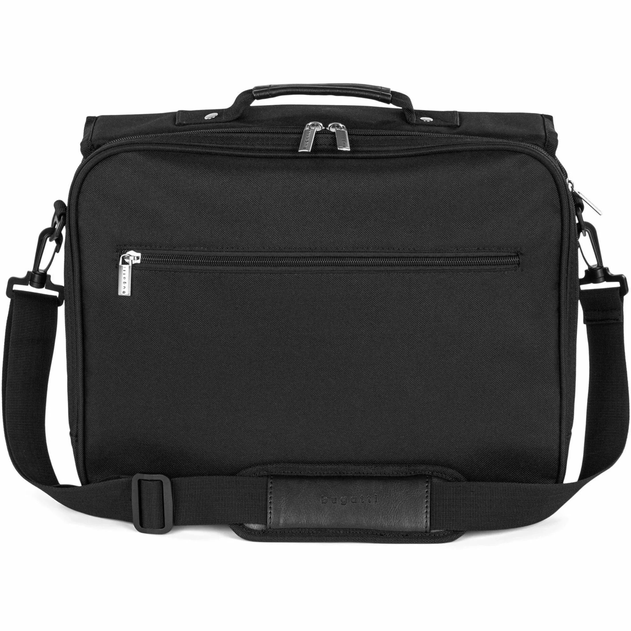 bugatti THE ASizeSizeOCIATE Carrying Case (Briefcase) for 15.6" Notebook, Black