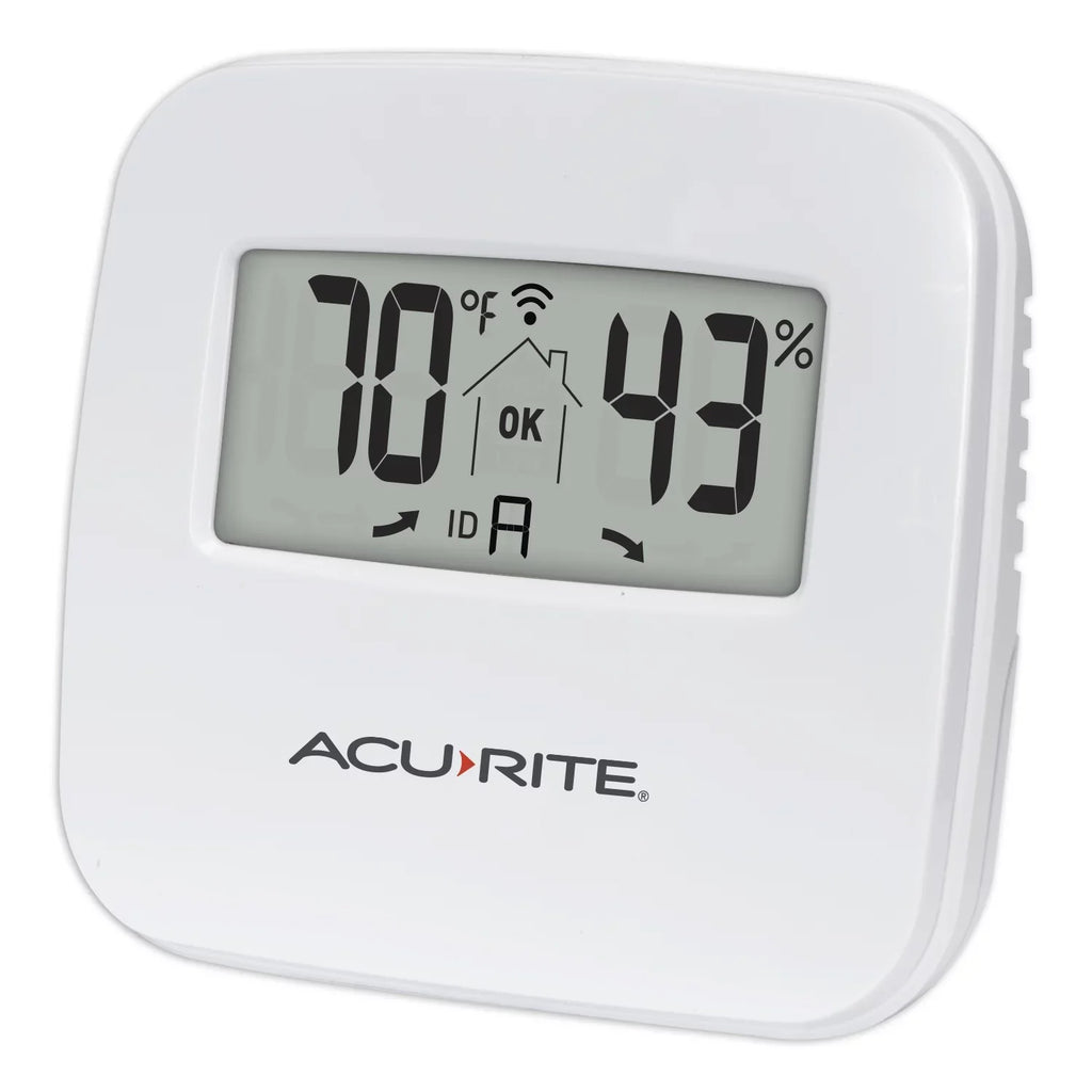 AcuRite Temperature & Humidity Sizetation with 3 Indoor/Outdoor Sizeensors (01096M)