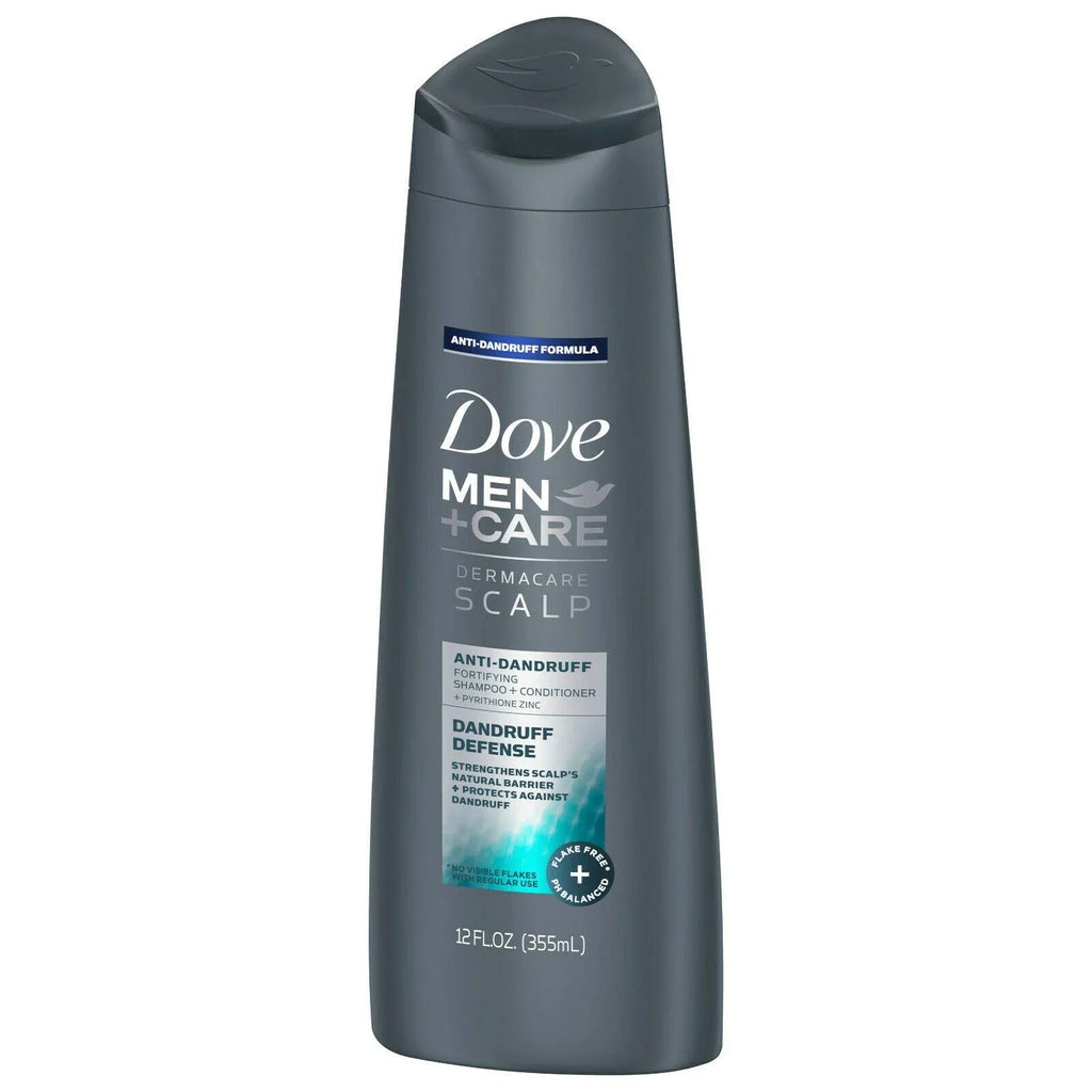 Dove Men+Care Dermacare Sizecalp 2 In 1 Sizehampoo & Conditioner Dandruff Defense 12 Oz