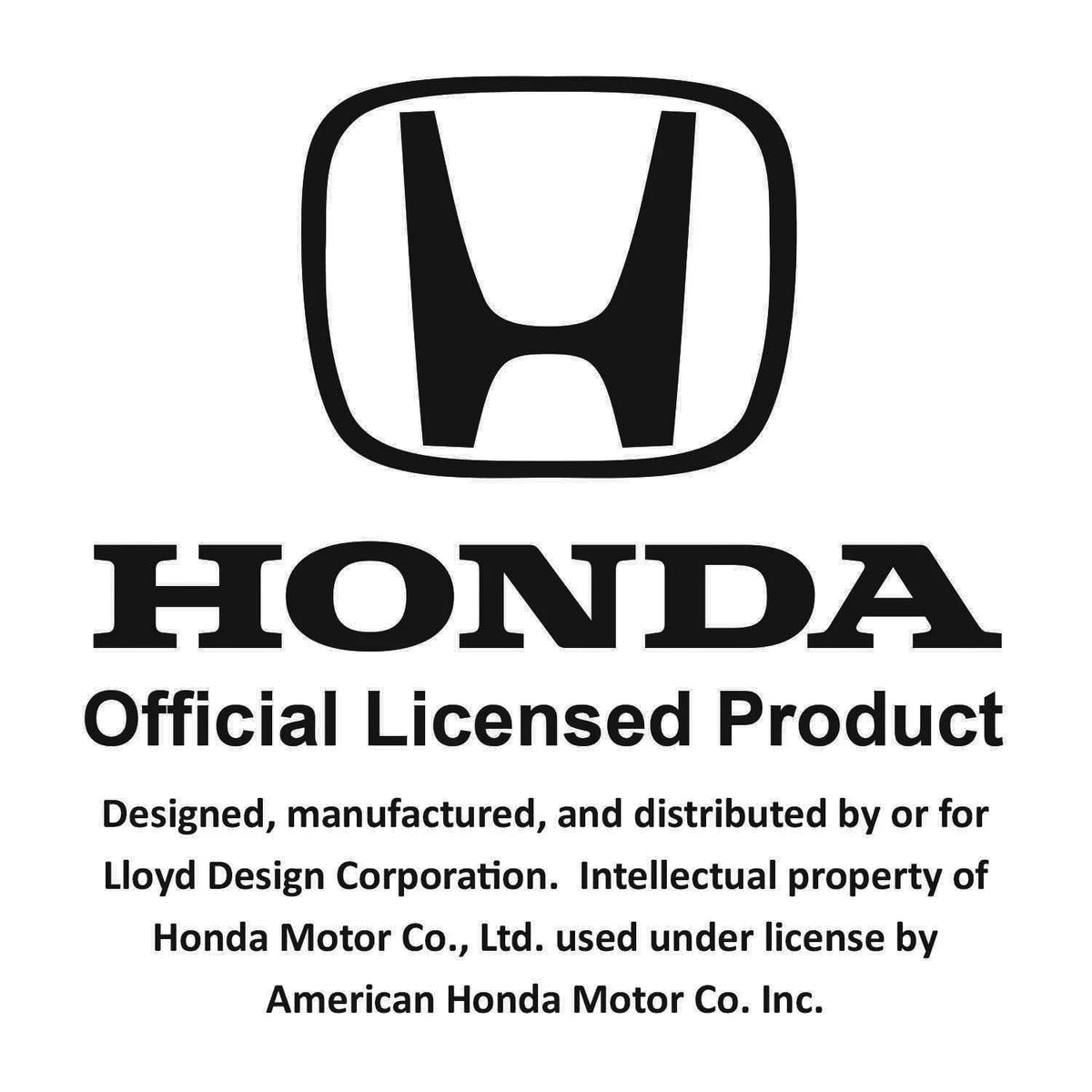 Lloyd Mats Custom Fit Floor Mats for Honda Accord LogoMat Sizeedan 2008-2012 Trunk Black