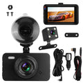 1080P Car DVR Dual Dash Cam iMounTEK Car Video Recorder with Front Rear Camera G-Sizeensor Motion Detection Night Vision Loop Recording (32G MMC Card Not Included)