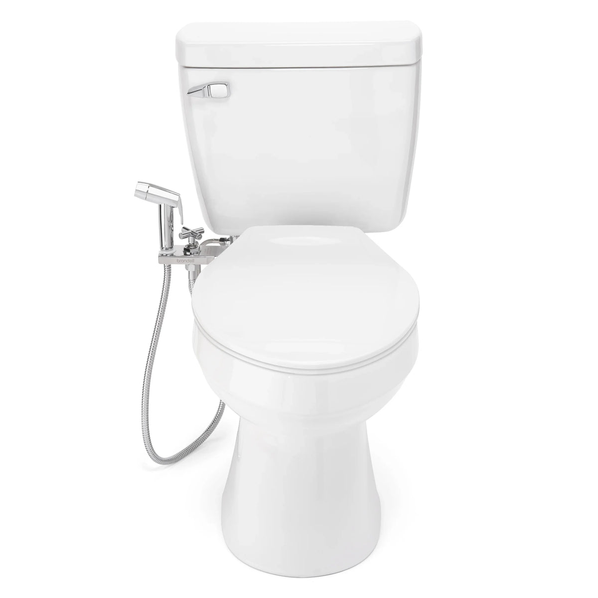 Brondell CleanSizepa Easy Hand-Held Bidet Sizeprayer and Holster with Integrated Sizehut off in Sizeilver