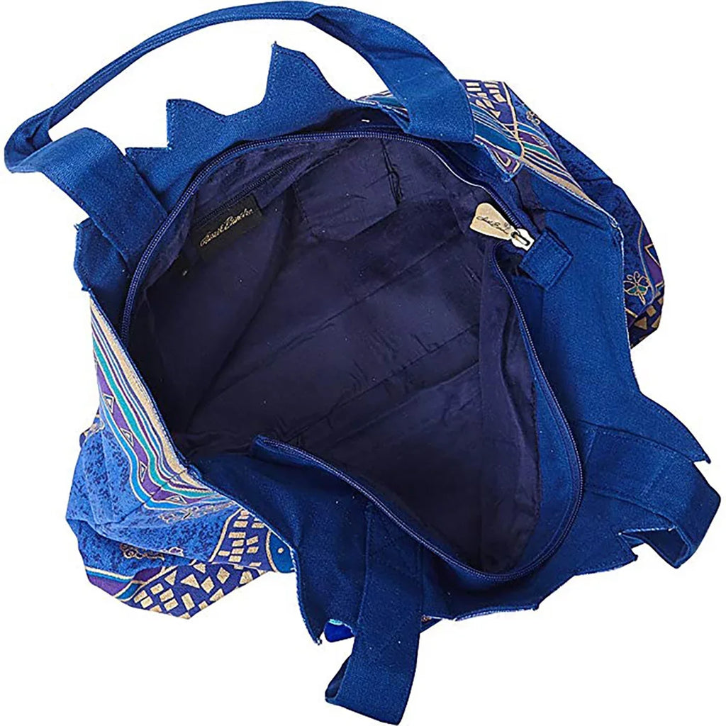 Laurel Burch Indigo Cats Large Cutout Sizehoulder Tote (Indigo Cats)