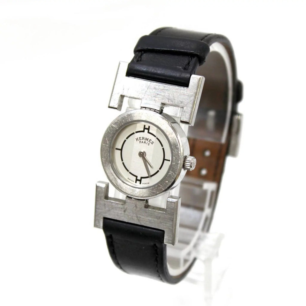 Pre-Owned HERMESize Hermes paprika ladies quartz watch SizeSize PA1.210 (Good)
