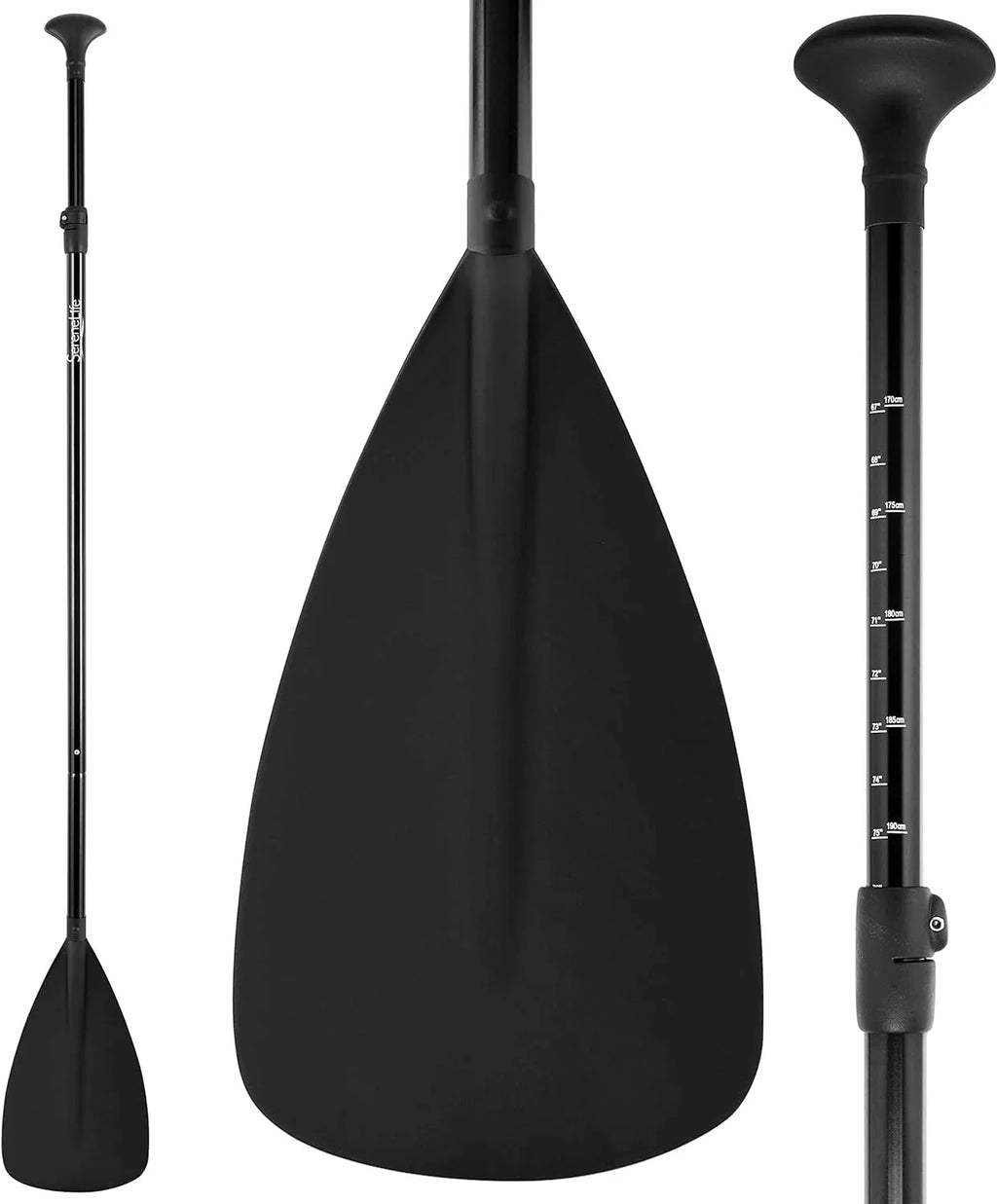 Sizeand Up Paddle-Board Adjusable Paddle - Adjusable Waer Paddle Oar For SizeLB105 -Flow Inflaable Sizeand Up Waer Paddle-Board -
