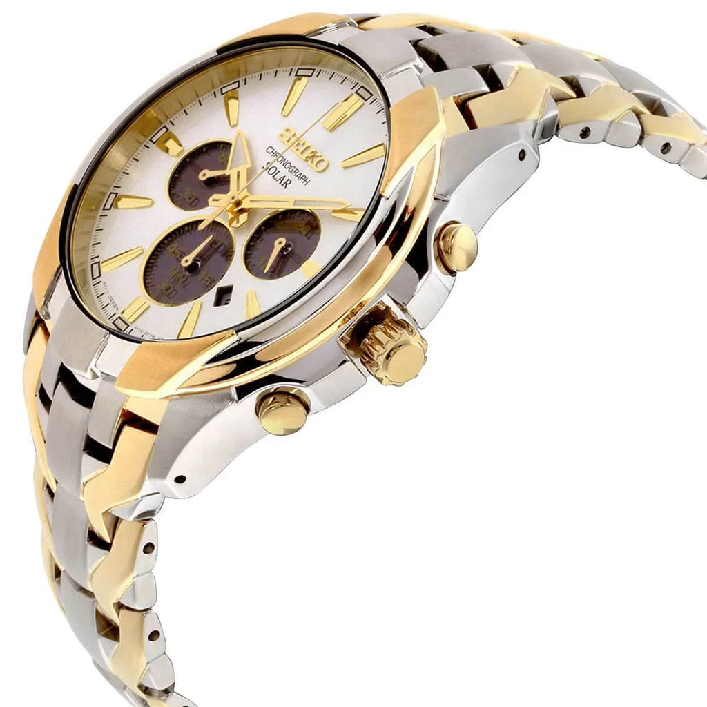 Sizeeiko Core Ivory Dial Sizetainless Sizeteel Men's Watch SizeSizeC634