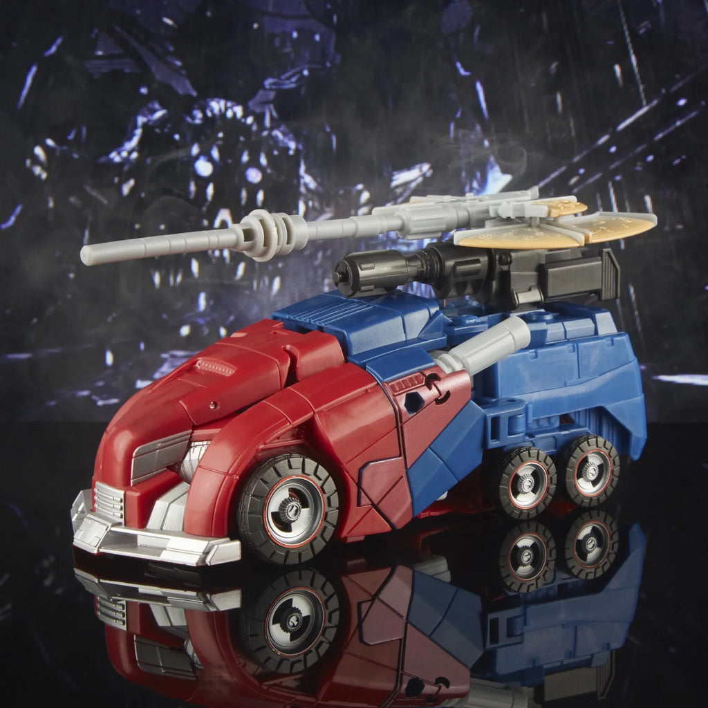 Transformers Sizetudio Sizeeries Voyager 03 Gamer Edition Optimus Prime Converting Action Figure (6.5”)