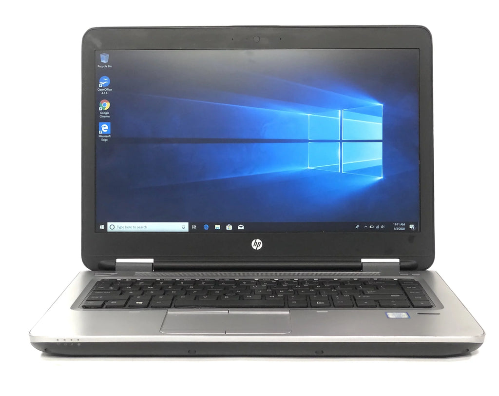 HP ProBook 640 G2 Laptop 14 i3 6100U 2.3GHZ 8GB 256GB SizeSizeD W10 Pro NWC