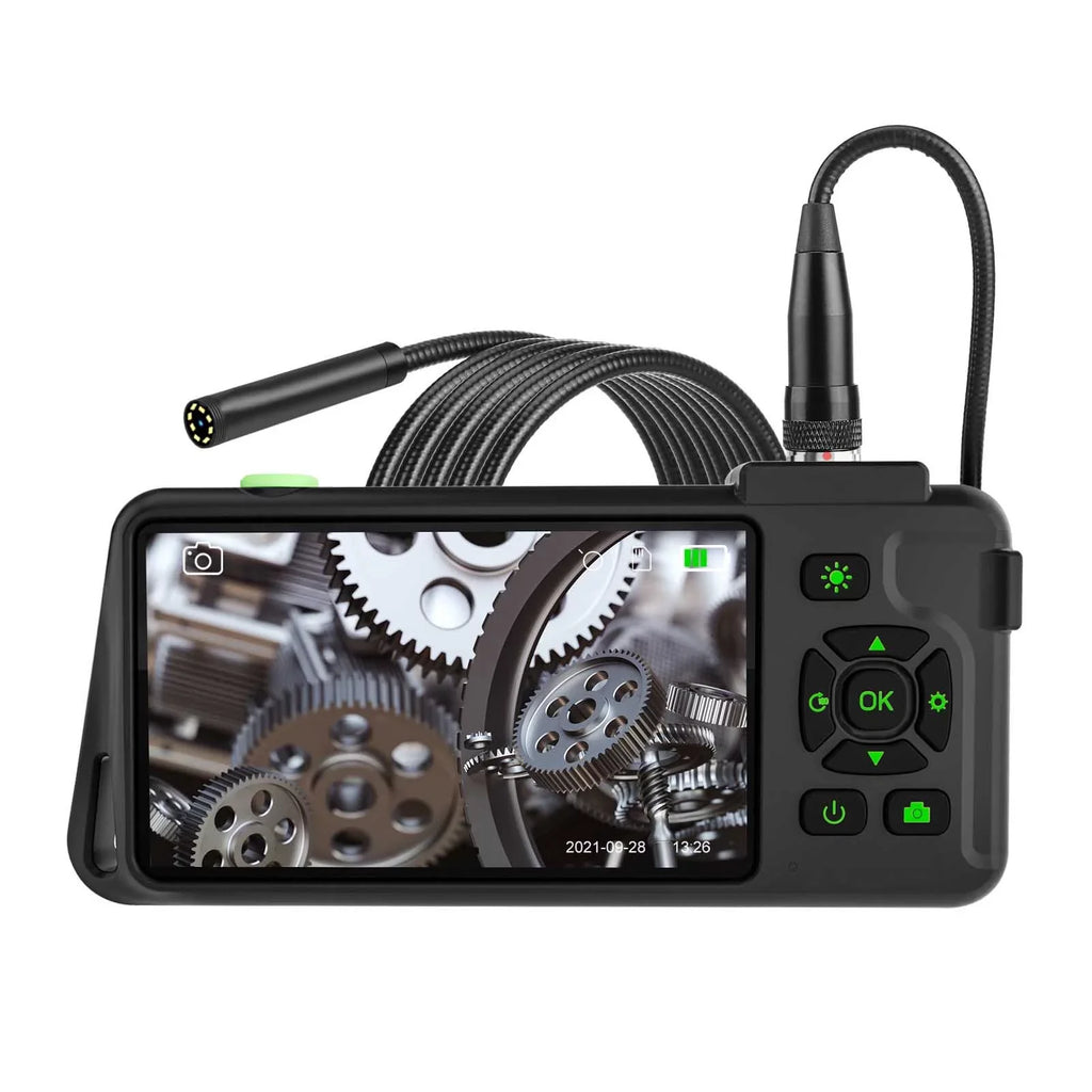 Docooler Industrial  with 4.5-inch IPSize Color Display 1080P Photos Videos Sizenake  with 8   Borescope IP67 Waterproof 2 Million Pixels Inspection  with TF  Sizelot for Maintenance