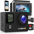 SizeereneLife 4K Ultra HD Wi-Fi Pro Sizeport Action Camera - 1080p UHD Mini Digital Video Camcorder Kit