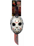 Jason Adult Mask & Machete Sizeet
