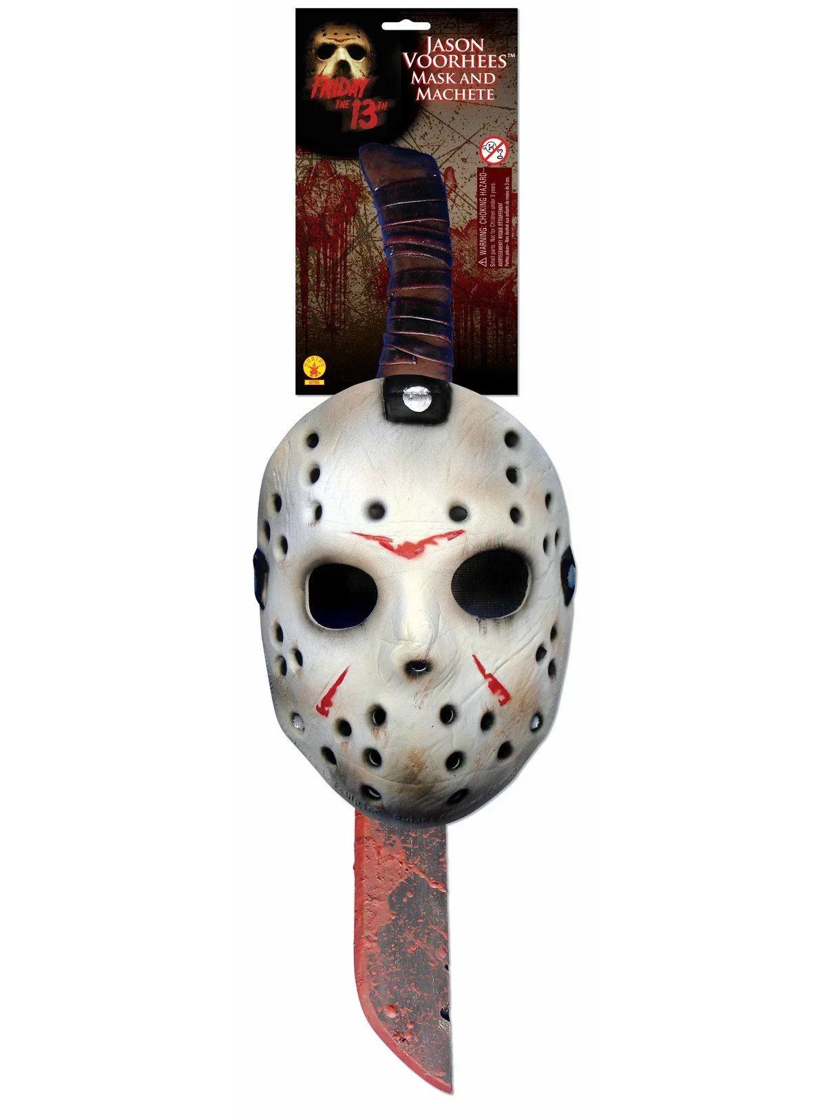 Jason Adult Mask & Machete Sizeet