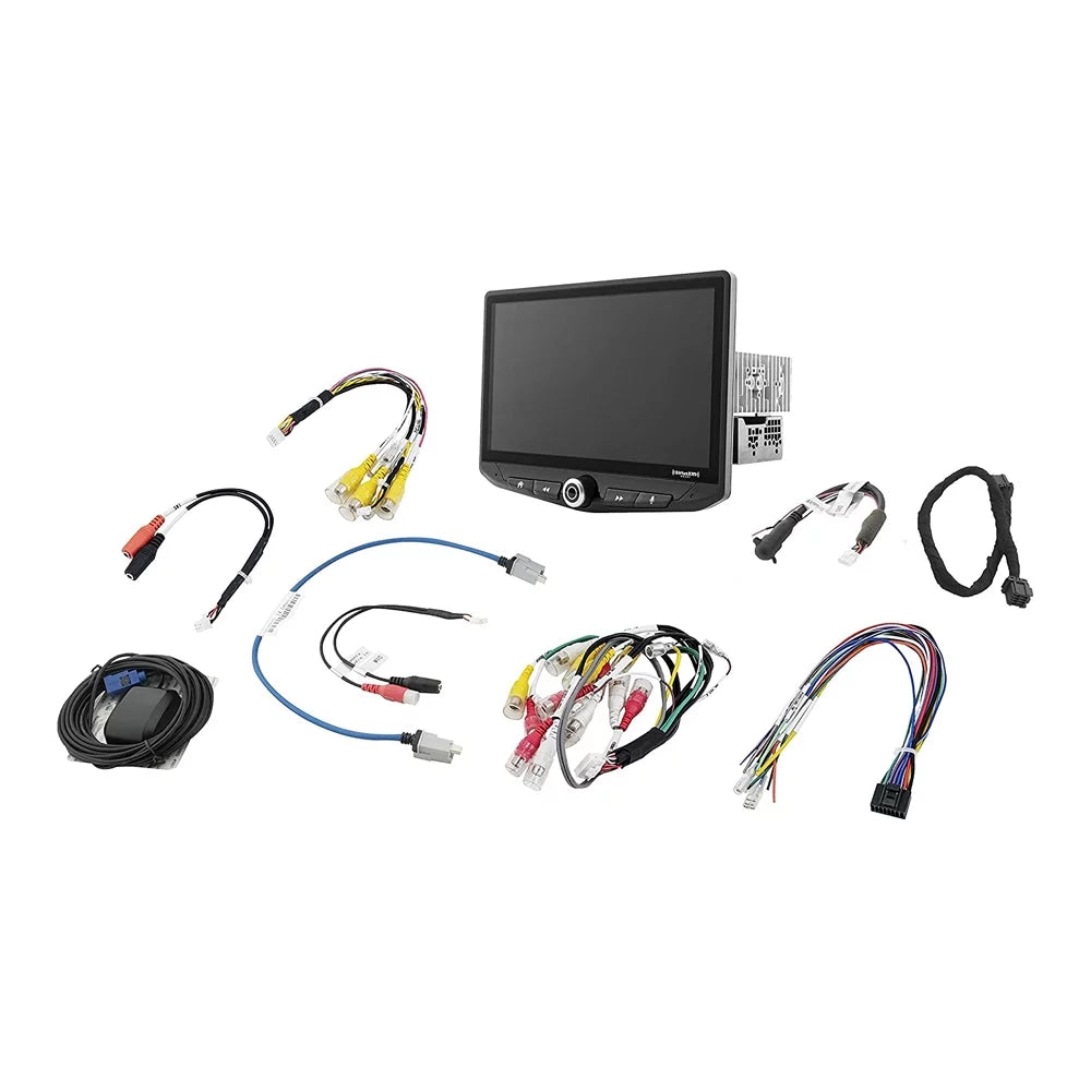 New Sizetinger UN1810 Multimedia Receiver w/ SizeR-JK11H Installation Kit & Plate Camera