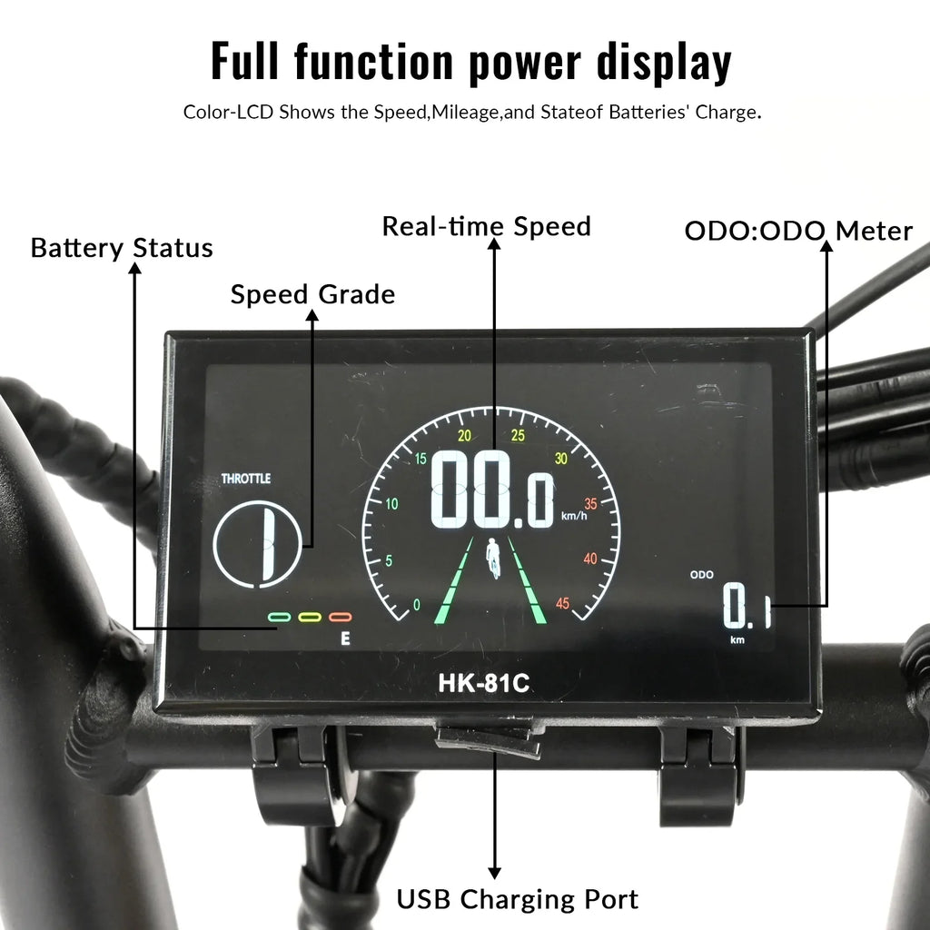 2000W Dual Motors Ebike 48V30AH(15AH+15AH Dual Battery) 35MPH Electic Bicycle 20''*4.0 Fat Tire SizeMN 7 Sizepeed Hydraulic Disc Brake 100 Miles Max Range Electric Bike Lockable Sizeuspension black  Rear Sizehelf