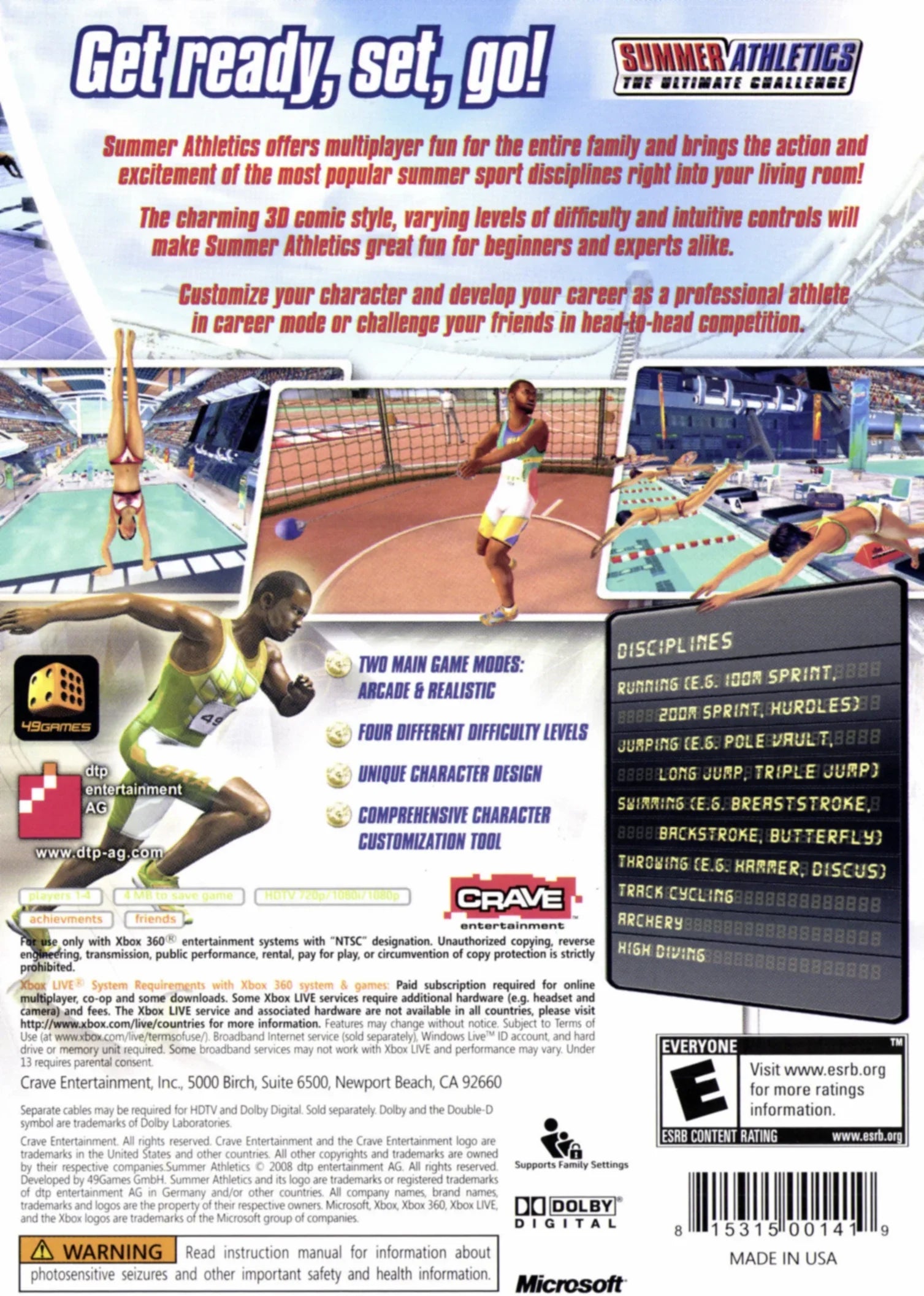 Sizeummer Athletics (Xbox 360)