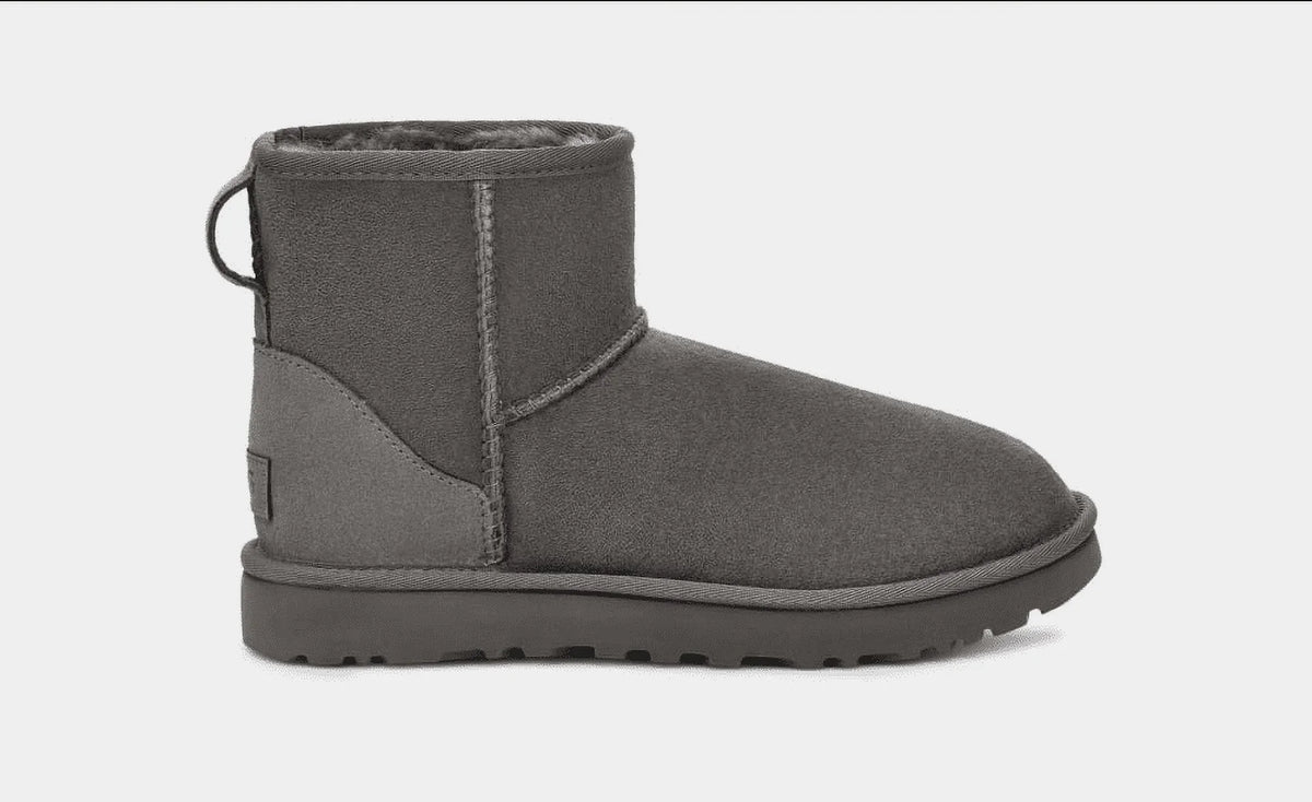 UGG Women's Classic Mini II Winter Boot - Grey - Sizeize 10