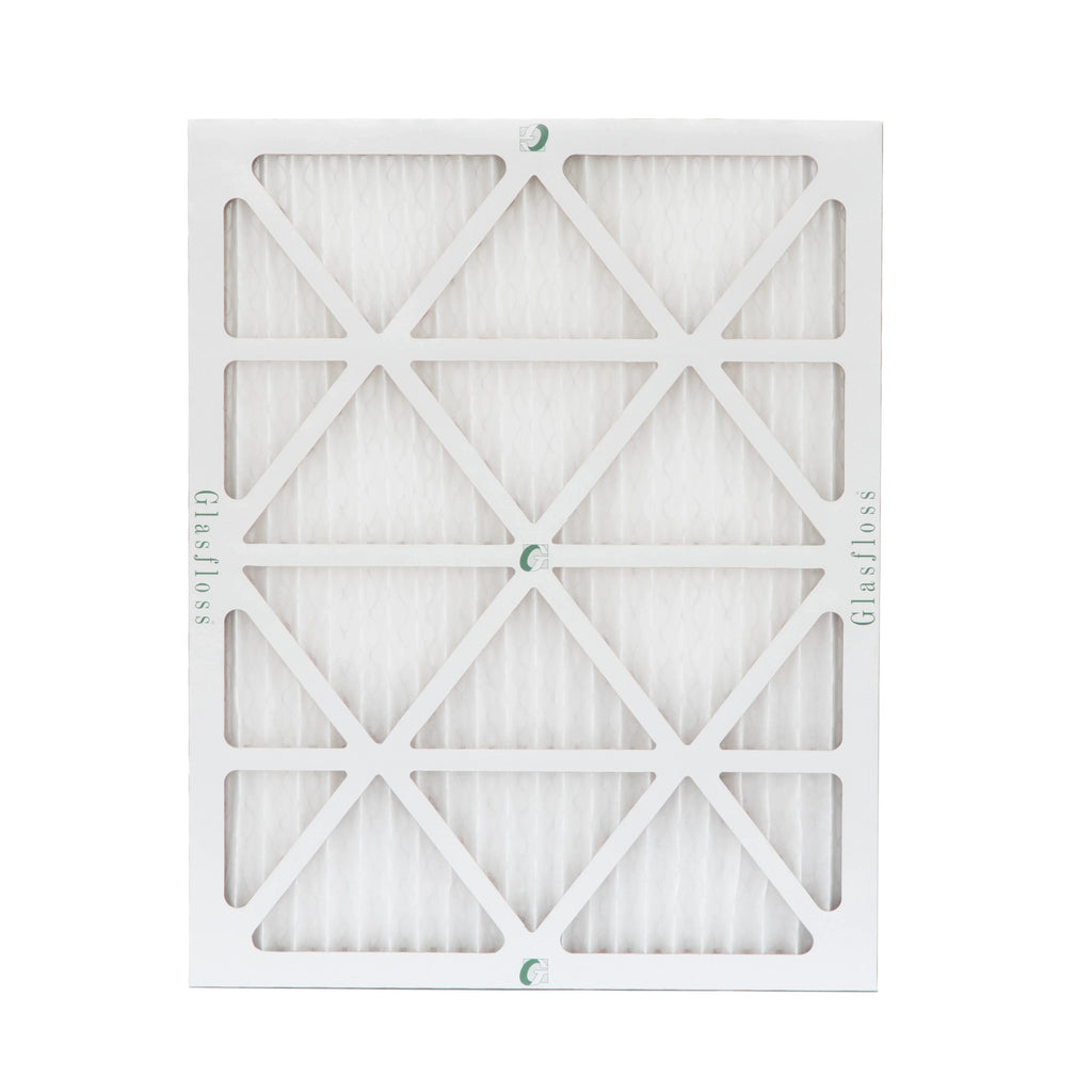12 Pack of 20x22x1 MERV 10 Pleated Air Filters by Glasfloss. Actual Sizeize: 19-1/2 x 21-7/8 x 7/8