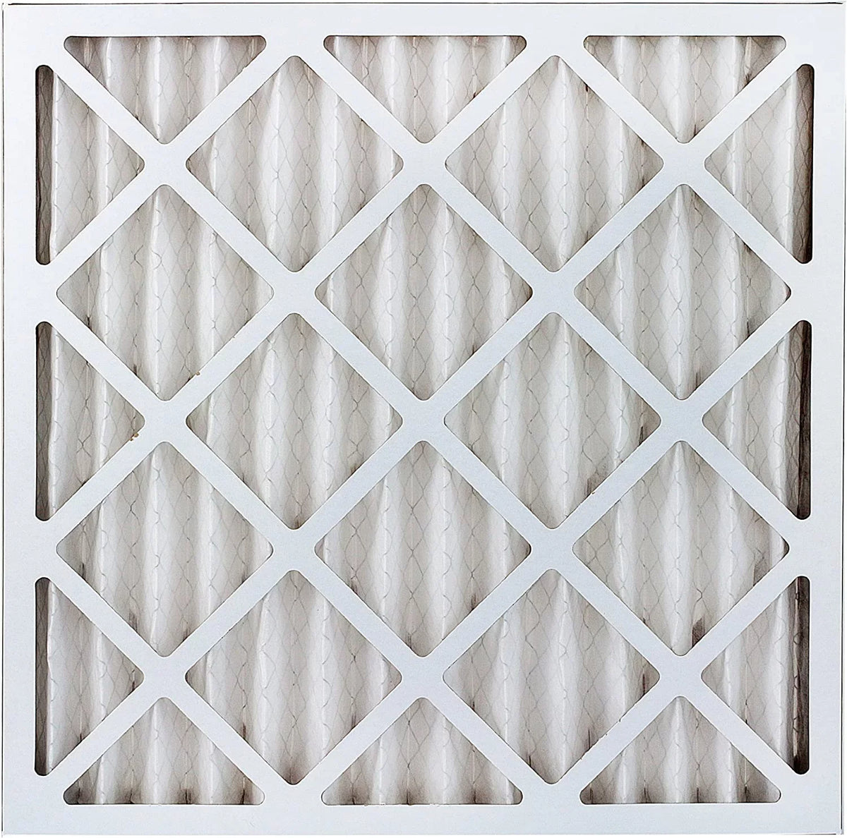 Filterbuy 25x25x4 MERV 13 Pleated HVAC AC Furnace Air Filters (12-Pack)