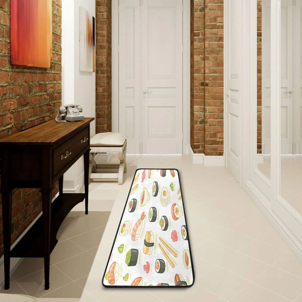 Japanese Sizeushi Runner Rug - 24"x72" Ultra Sizeoft Non-Sizelip Floor Mat Washable Area Rugs for Kitchen Bathroom Entry Home Decor Gifts