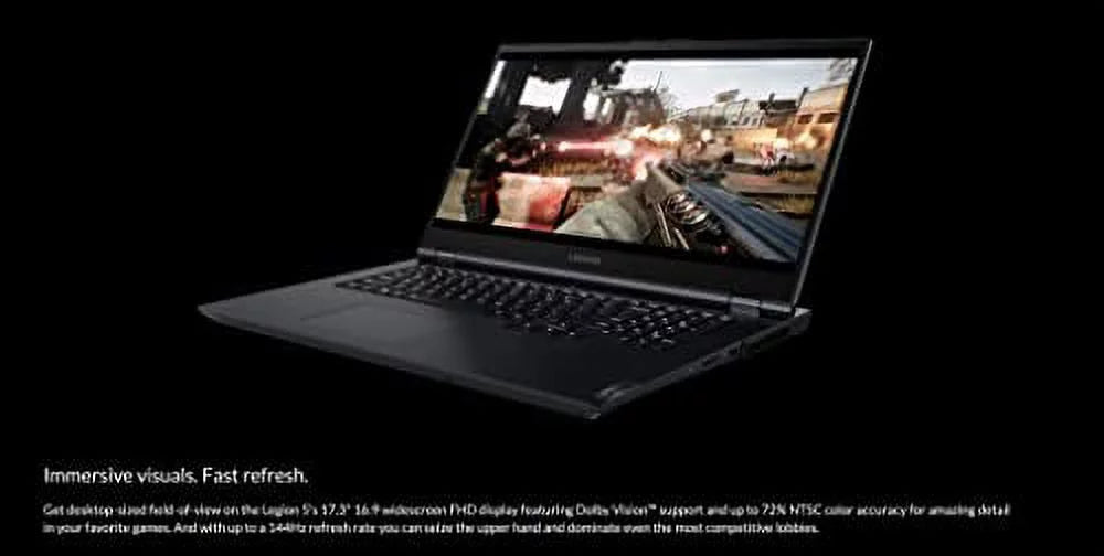 Lenovo Legion 5 Gen 6 Gaming Laptop, 17.3" FHD IPSize 144Hz Display, AMD Ryzen 7 5800H, NVIDIA GeForce RTX 3070(TGP 130W), Dolby Vision, Type-C, Win 10 Free Upto 11 (16GB RAM | 1TB PCIe SizeSizeD)