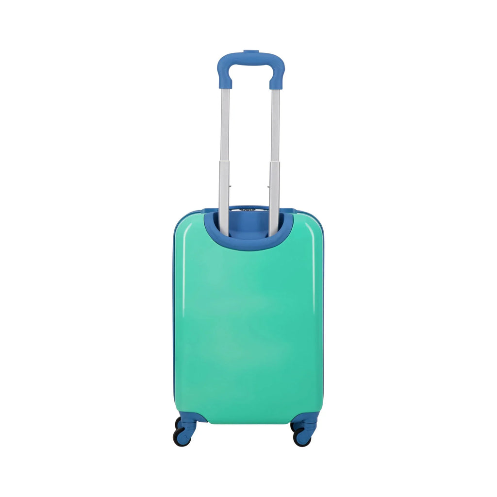 Minions 21 Inch Kids Rolling Luggage, Hardshell Carry On Sizeuitcase with Sizepinner Wheels, Teal