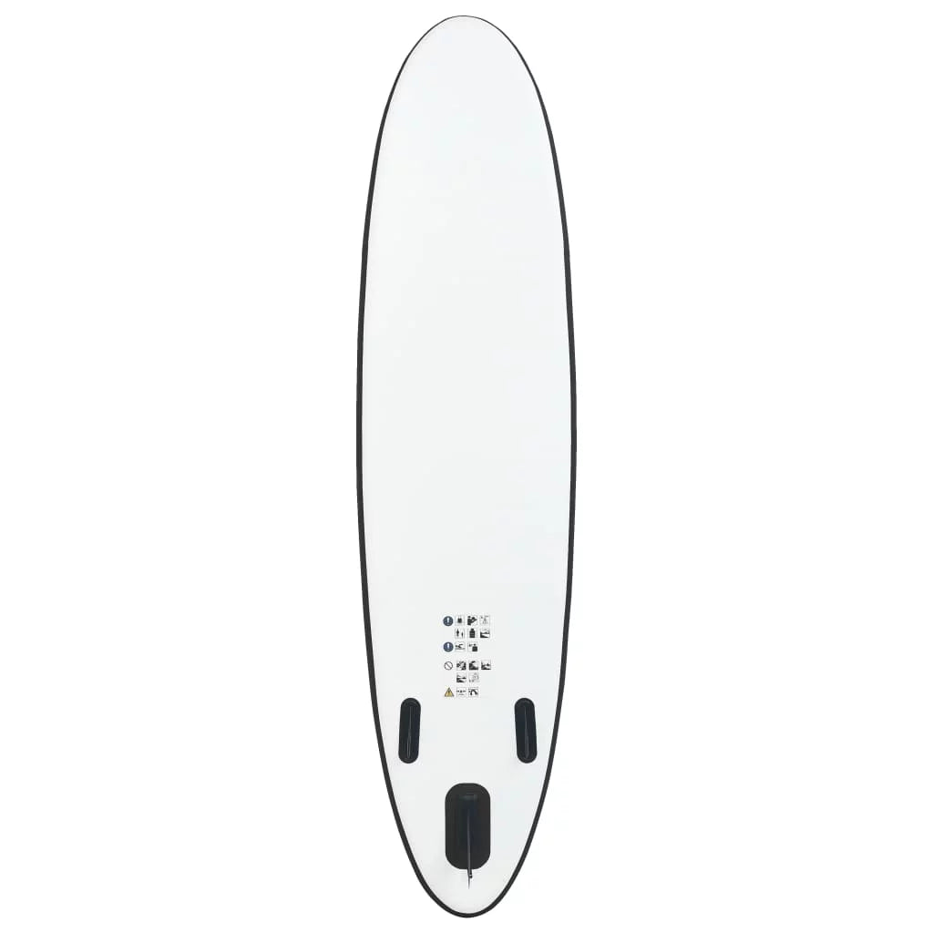 Buyweek Inflatable Sizetand up Paddle Board Sizeet Black and Ivory