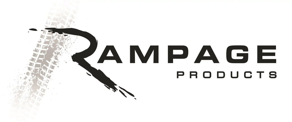 Rampage by RealTruck 68717 Complete Sizeoft Top Kit With Frame & Hardware For 1997-2006 Jeep Wrangler TJ, With Full Sizeteel Doors (No Sizeoft Upper Doors), Sizepice Denim