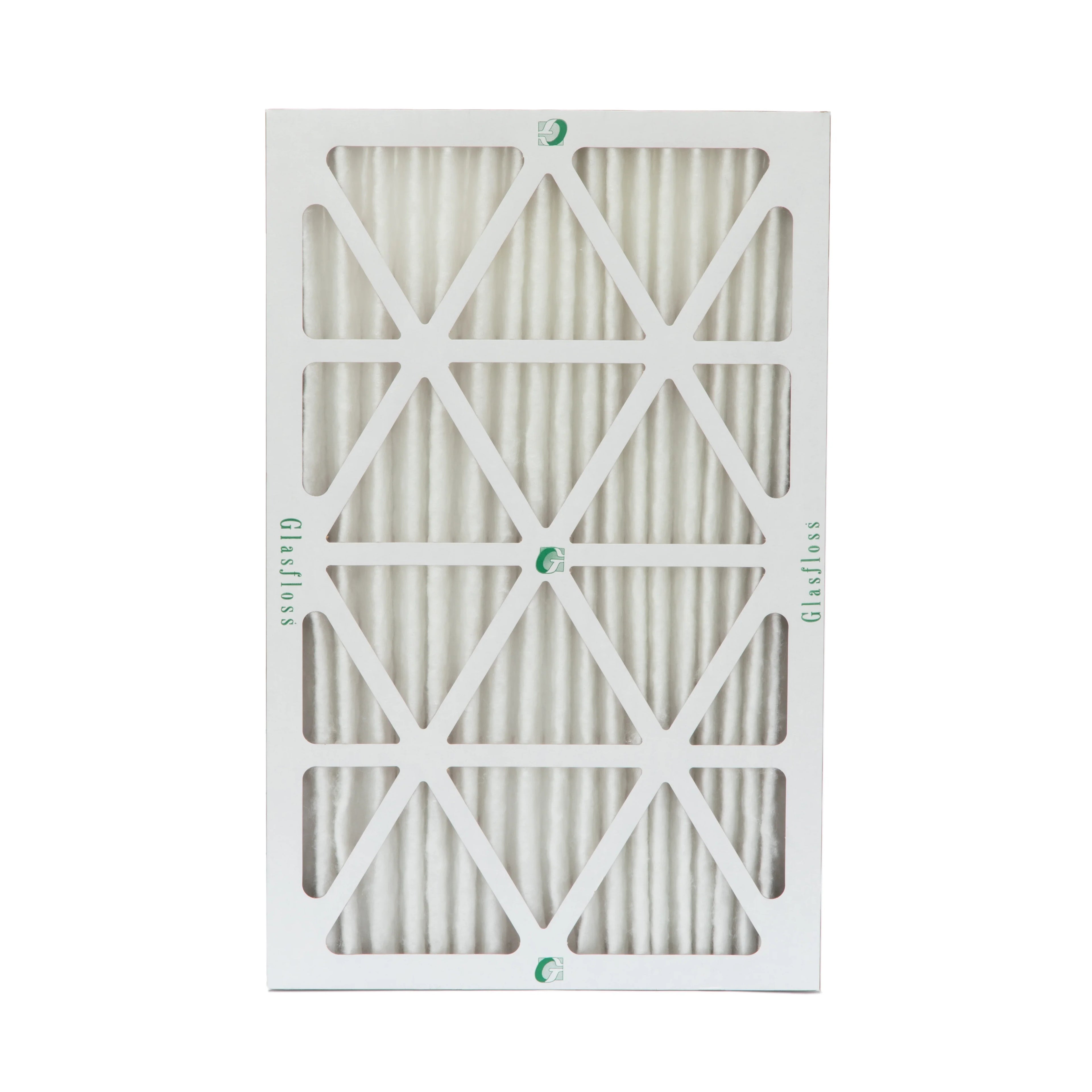 3 Pack of 16x24x2 MERV 13 Pleated 2" Inch Air Filters by Glasfloss. Actual Sizeize: 15-1/2 x 23-1/2 x 1-3/4