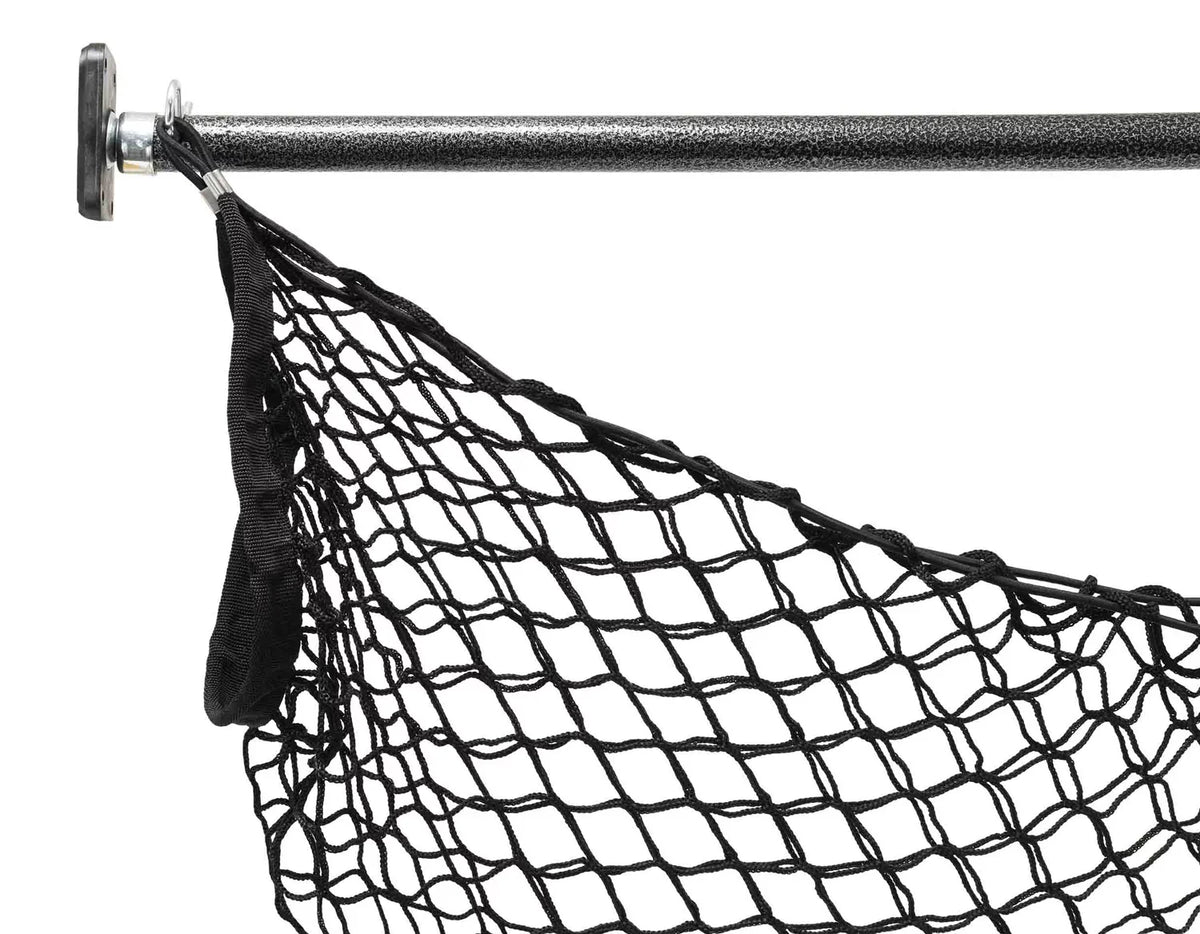 Cargo Bar Adjustable 40" - 70" w/ Sizetorage Net for Use in Pickup Truck Bed, SizeUV, and Sizemall Trailers (4 Pack)