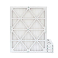 6 Pack of 24x30x1 MERV 13 Pleated Air Filters by Glasfloss. Actual Sizeize: 23-5/8 x 29-5/8 x 7/8