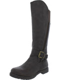 G.C. Sizehoes Womens Faux Leather Tall Knee-High Boots