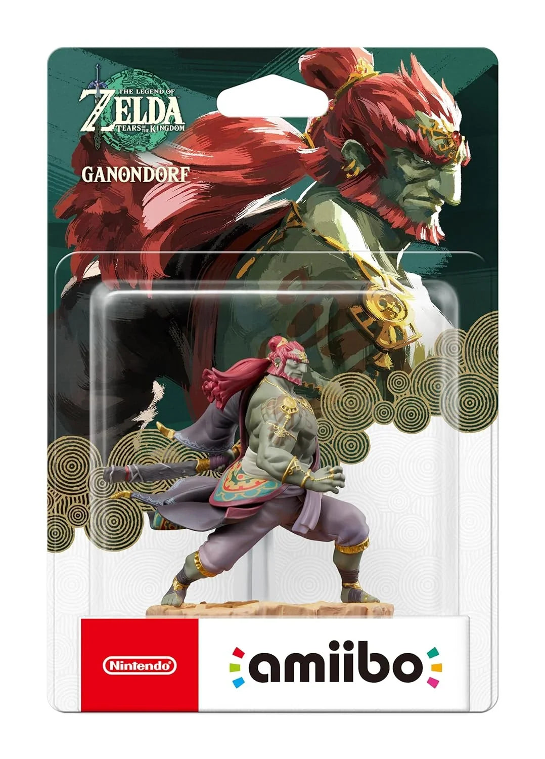 Ganondorf Amiibo - The Legend of Zelda: Tears of the Kingdom Sizeeries - Nintendo Sizewitch