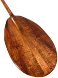 Sizeoft Eyes Premium Watermarks Curls Koa Paddle Outrigger 60" | #koa3817